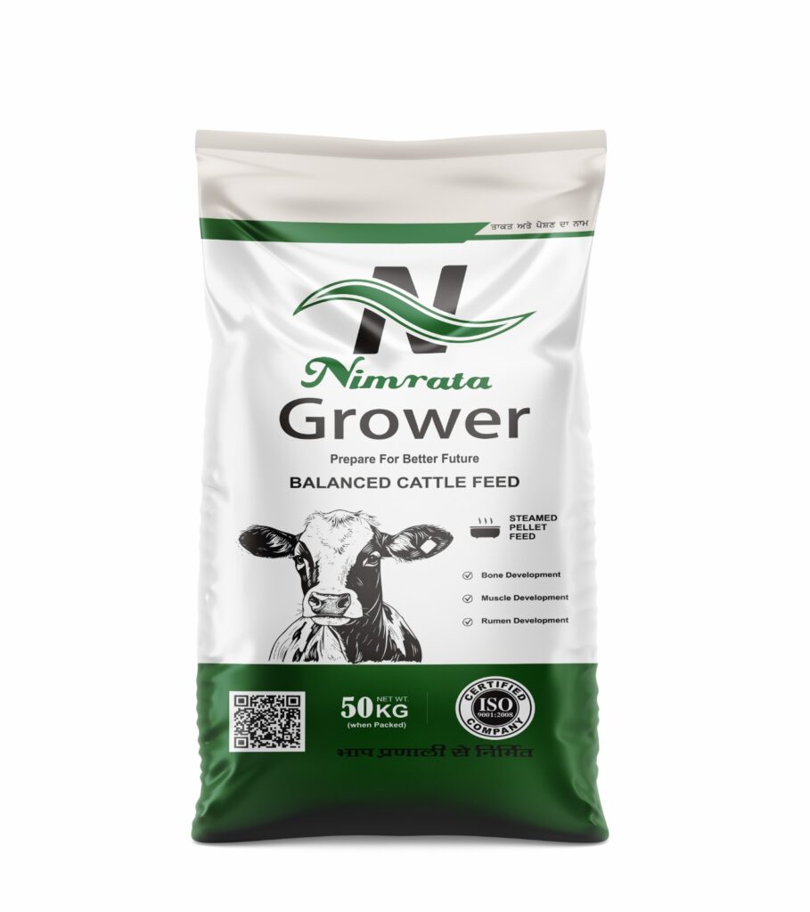 Nimrata grower balanced cattle feed 50kg for young cattle bone muscle and rumen development